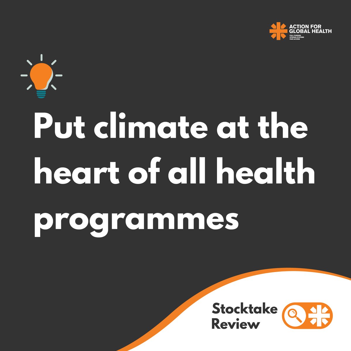 Climate change is the most important health threat of the century. We’re proud to contribute to @AFGHnetwork’s #StocktakeReview which outlines how the UK government should address this threat and achieve global health equity. Read more here: bit.ly/4dxed1u