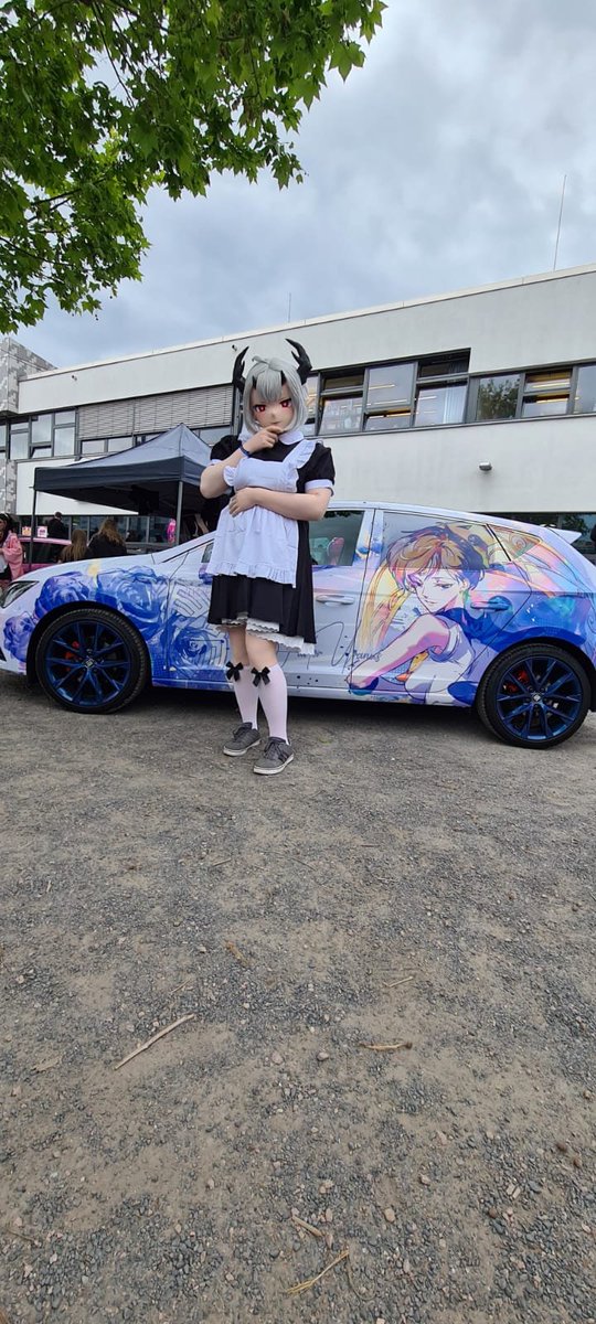 Donly950's tweet photo. First time outside at an event, it was a lot of fun 😊

#arknights #kigurumi https://t.co/LgaEm8sINQ