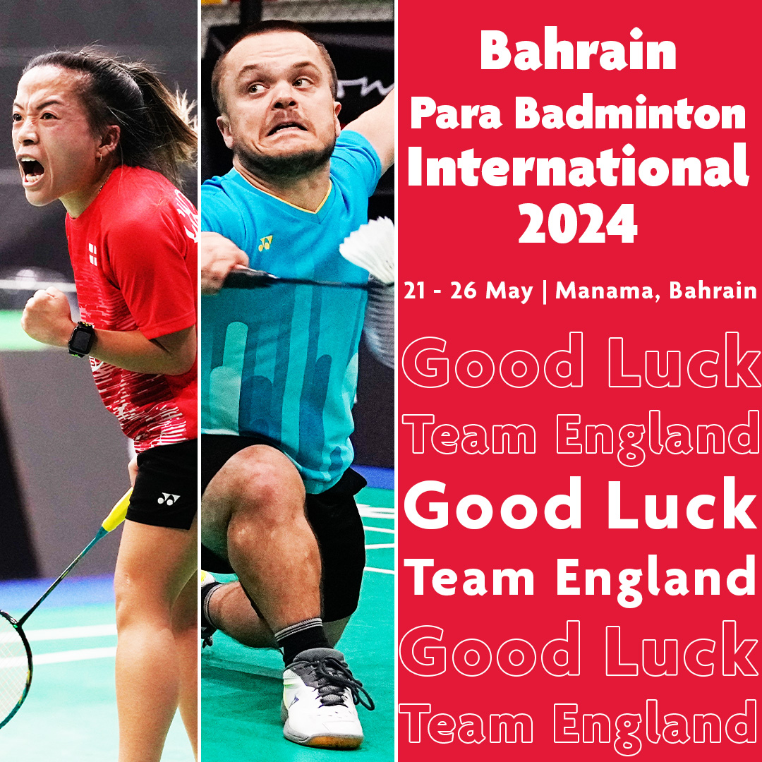 Good luck to our players competing in Bahrain this week 💪🇧🇭

📍Manama, Bahrain

#LetsGo #TeamEngland