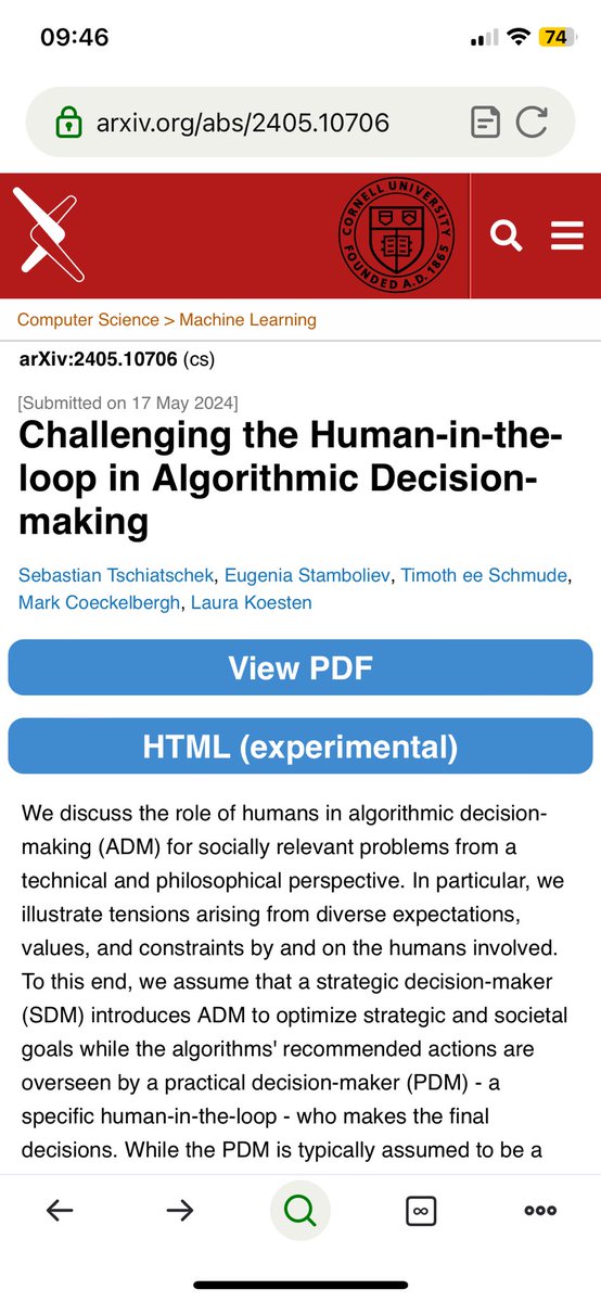 New publication⚡️From a collaboration with my data science colleagues at @univienna @ds_vienna on the role of the ‚human-in-the-loop‘, a figure that moves between developers, stakeholders, responsibilities, ethical a/ legal voids and is as figuratively vague as it is powerful 1/2