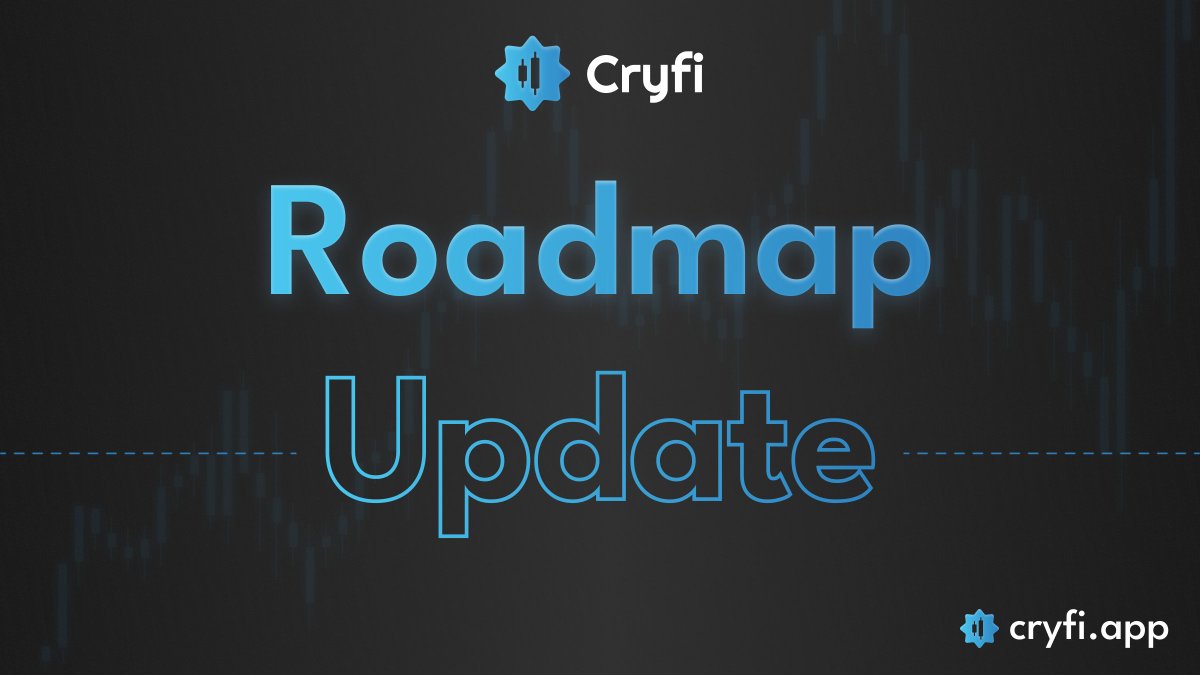 📍 Cryfi’s Roadmap update is here! Our journey has been incredible thanks to your support, and we're excited to keep pushing the boundaries of trading and SocialFi! 👉 Check the updated roadmap: cryfi.app/roadmap