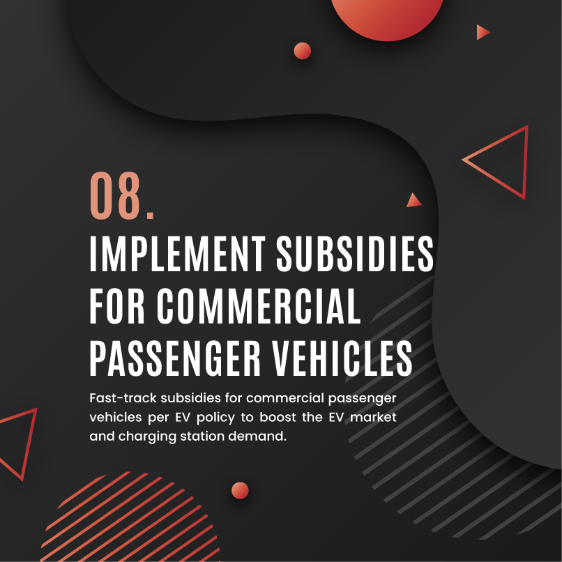 zeoncharging's tweet photo. Issue 8
Lack of action on subsidies on commercial passenger electric vehicles
Solution?
Quick planning and execution of subsidies for such vehicles to increase demand for charging stations to support their growth and travel needs
#EVCharging #ChargeStations #ZeonCharging #Zeon #EV