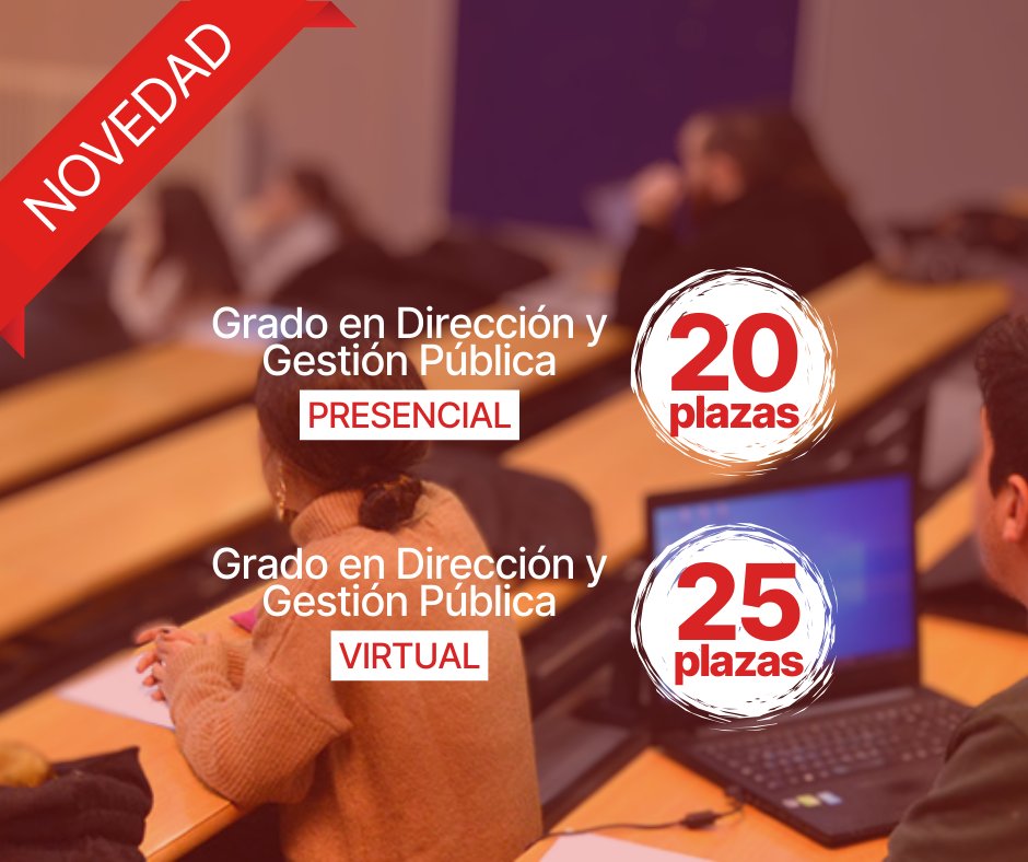 ¡NOVEDAD! Ya son oficiales los nuevos cupos de alumnado para nuestro Grado para el curso 2024/25. ✉️ direccionygestionpublica@uvigo.es 📲 676 272 019 🌐 webfdxp.webs.uvigo.es/es/ #gradodgp #universidaddevigo #ebau2024 #universidadonline #universidadadistancia