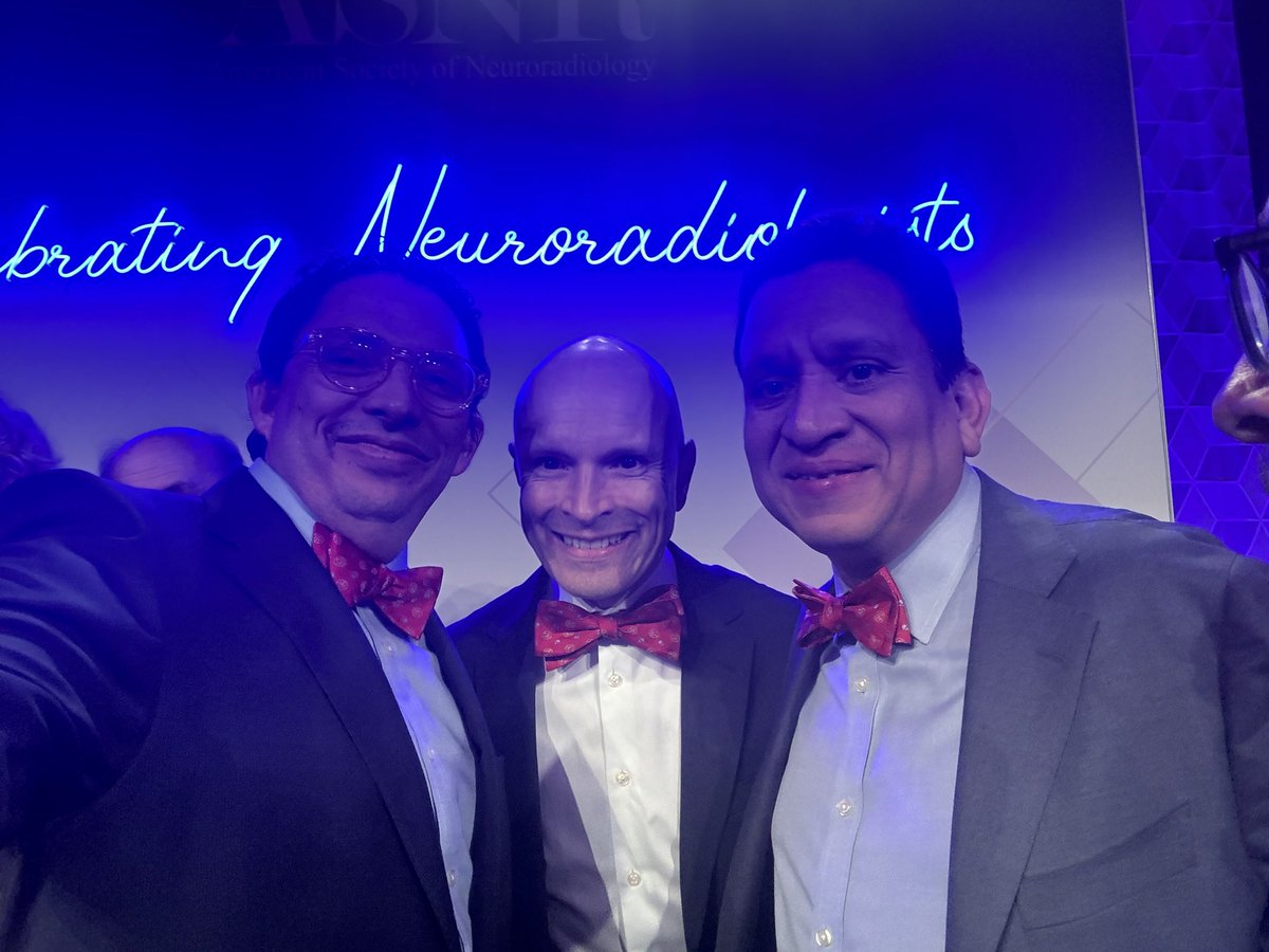 🎉 Exciting moments from the ASNR President's Gala! Members of the Hip Bow Campus proudly sported their signature bow ties & scarves, showcasing their dedication to advancing international radiology. Together, we're elevating the field! 🌍🧠 #ASNRGala #HipBowCampus @RoyRiascosMD