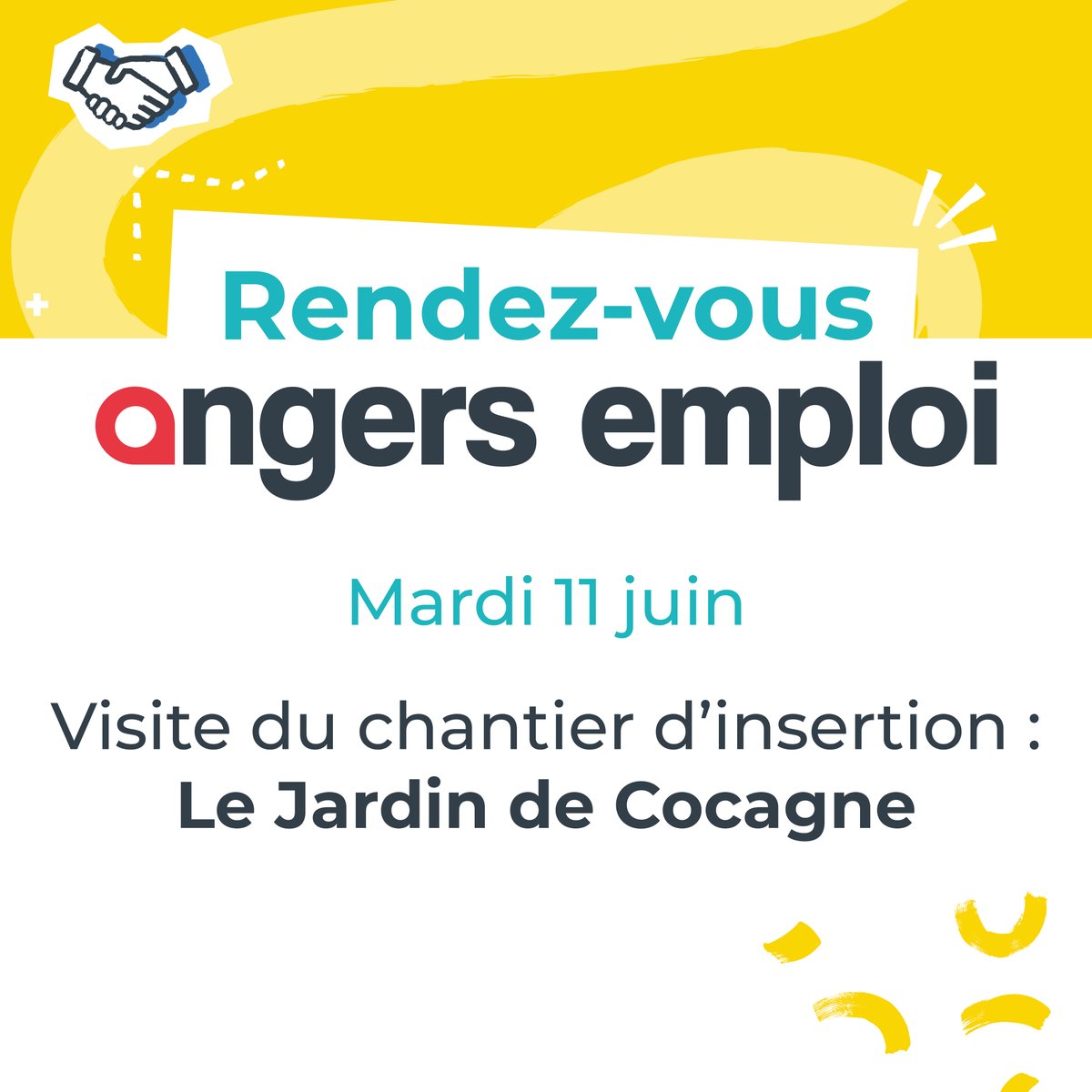 📢 Le mardi 11 juin, le Jardin de Cocagne Angevin vous invite à découvrir son activité lors d'une visite. Inscrivez-vous 👉 eventbrite.fr/e/billets-deco…

#EcoAngers #Angers