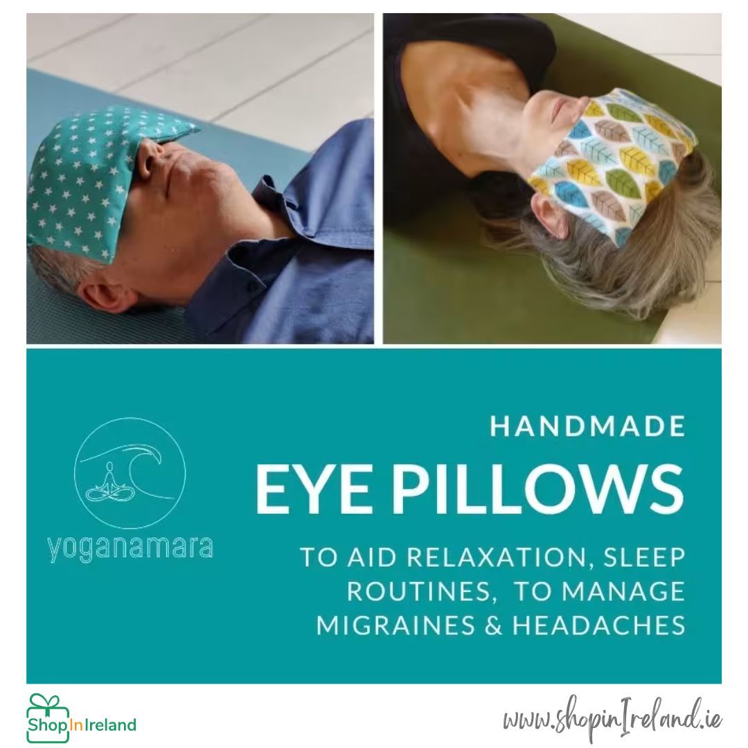 Eye Pillows from Yoganamara! shopinireland.ie/eye-pillows #shopinireland #supportsmallbusiness #supportirishbusiness #shoplocal