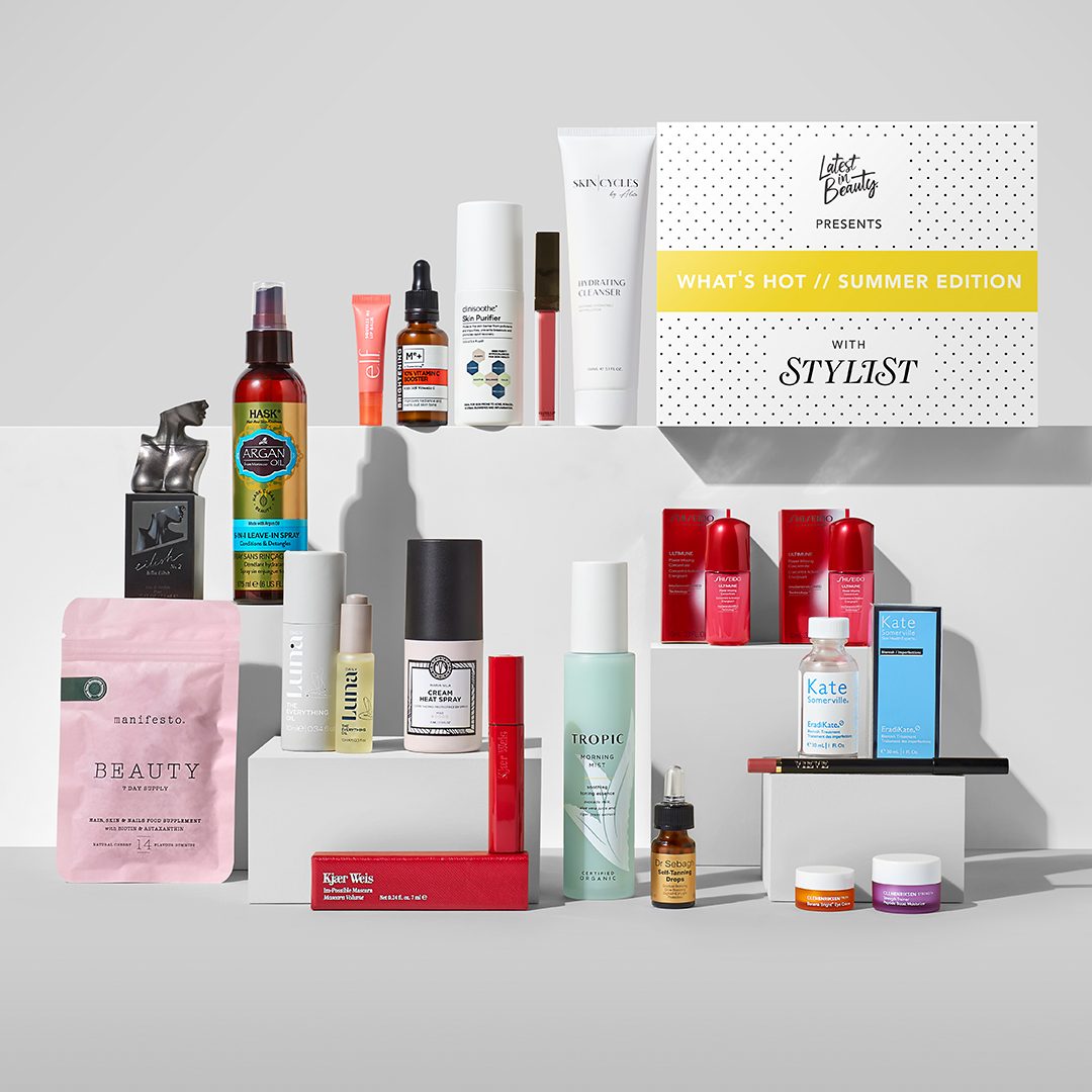 Valued at £300, this edit features a WOW-worthy selection of 16 products. With 16 Stylist-approved products, including 11 full-sized items, this edit is your ultimate summer style companion 🛍️ latestinbeauty.com/collections