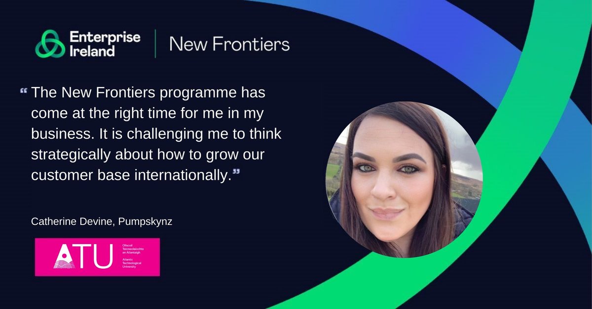 Catherine <a href="/pumpskynz/">Pumpskynz</a> completed Phase 2 and 3 of New Frontiers in 2022.
Our past participants are part of the extensive entrepreneurial network, a wealth of knowledge and the opportunity to help you start.
Register your interest for Phase 2 newfrontiers.ie/register