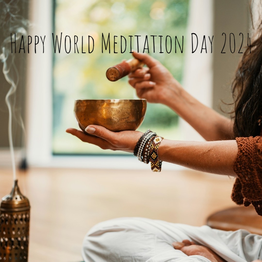 Let's take a moment to connect with our breath, calm our minds, & embrace the present moment. May this day bring you clarity, serenity, & a renewed sense of purpose. Namaste! #WorldMeditationDay 🌿✨ #MeditationDay #Meditation #Wellbeing #Namaste #BePresent #InTheMoment