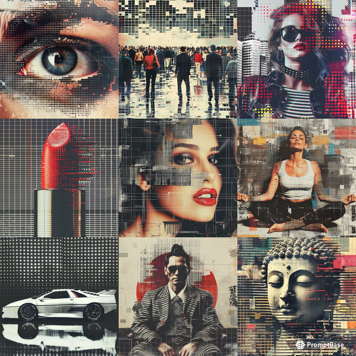 Retrofuturistic Collages by mazezik using #midjourney 🚀🎨