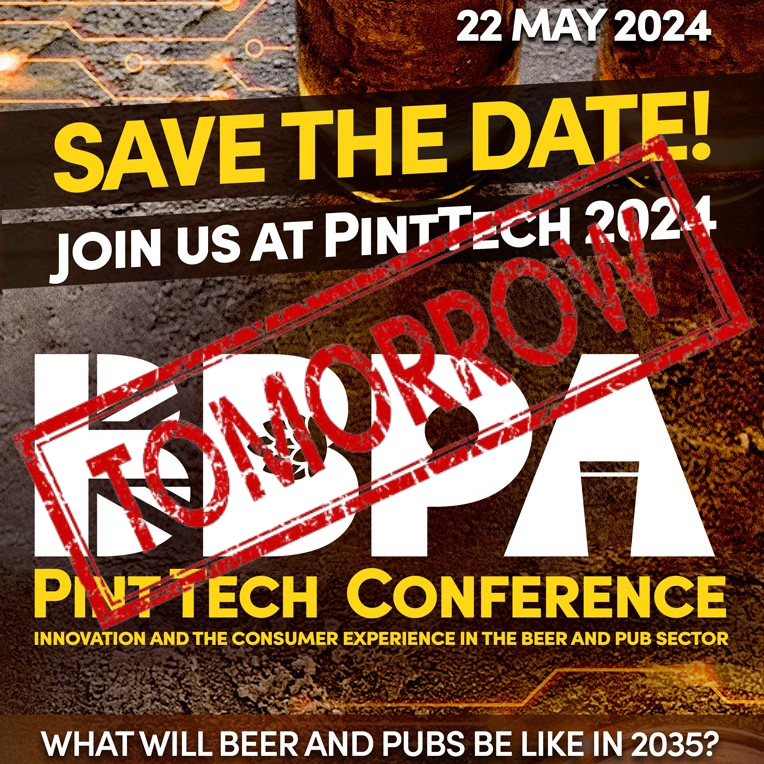 Pint Tech is TOMORROW! There's only a limited amount of last minute tickets available, don’t hesitate to get yours now! 🎟️ inntegra.co.uk/tickets/pintte…