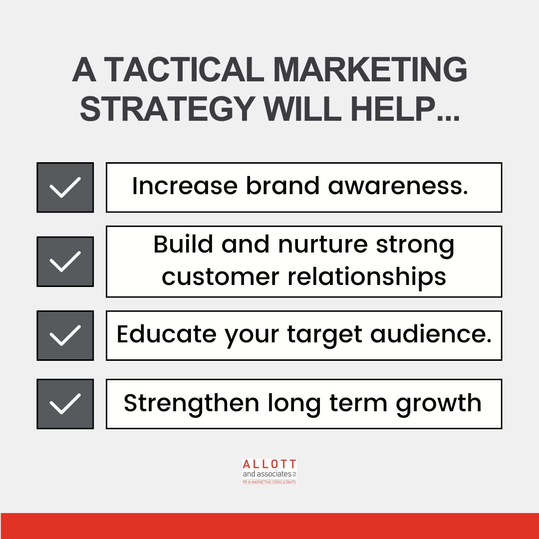 Let’s tackle a common misconception…

#Marketing is all about selling.

A tactical #MarketingStrategy will help…

➡️ Increase brand awareness.
➡️ Build and nurture strong customer relationships
➡️ Strengthen long term growth.

Kickstart your marketing today with Allotts!