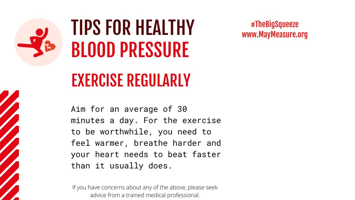 High blood pressure? You can do something about it with these simple lifestyle changes #TheBigSqueeze