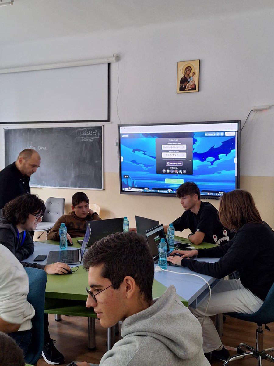 can_us_erasmus's tweet photo. 5th day of Romania LTT,

Within the scope of the EU Project named Erasmus+ 2022-1-TR01-KA210-00008397; 
*All of the partners showed how the educational materials used in their school were transferred to the e-content environment. 
*Evaluation meeting will be held. https://t.co/Jr1SlANzuW