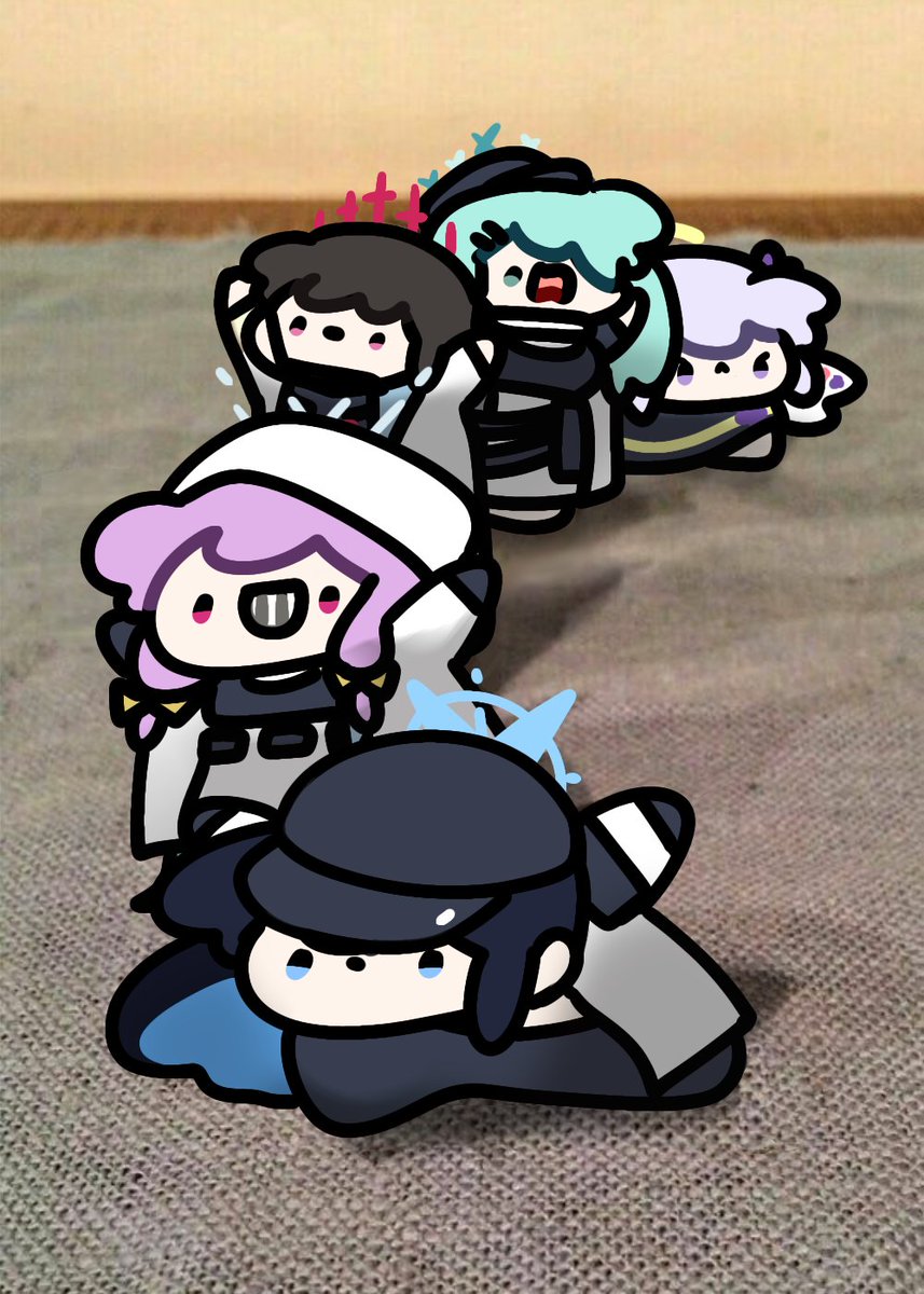 hamaing001's tweet photo. #ブルアカ #BlueArchive
5인팟 https://t.co/gyXYI9U1ne