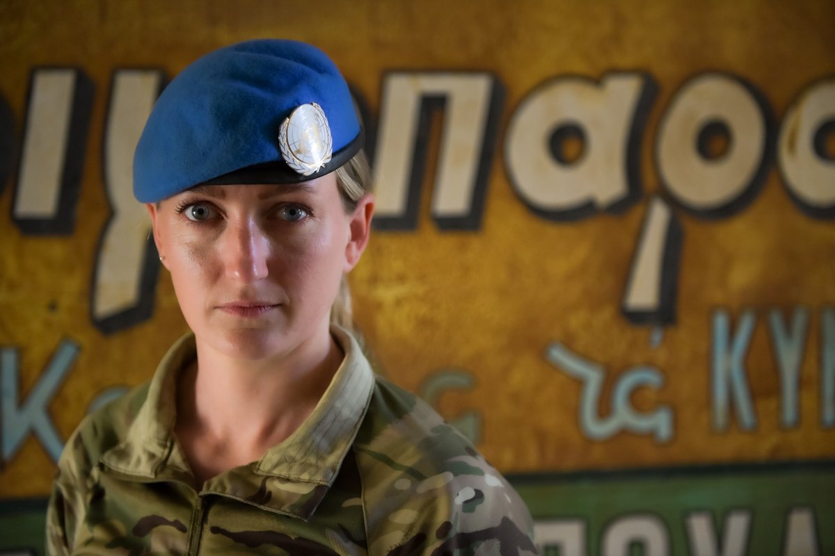 “We should all aim to put differences in opinions aside and work towards a positive future”

Meet LCpl. Taylor 🇬🇧, Rifleperson, working with @UN_CYPRUS and tasked with patrolling the buffer zone and reporting information. #PKDay @UKUN_NewYork