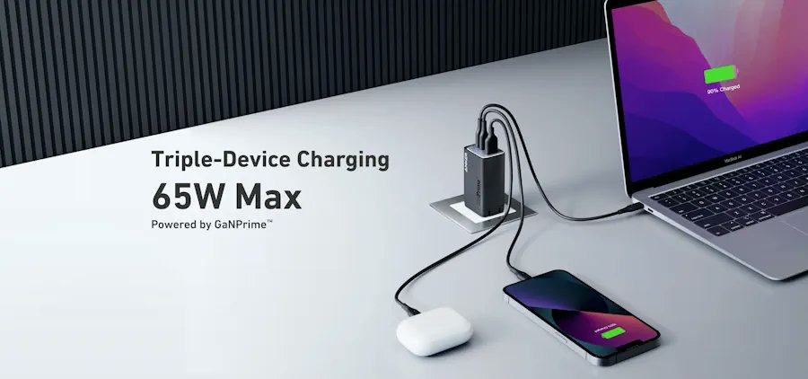 grazymen's tweet photo. 👉 Caricabatterie Anker GaNPrime in offerta
Con le tecnologie GaNPrime, PowerIQ 4.0 e ActiveShield 2.0, i caricabatterie Anker sono indispensabili per chi è sempre in movimento.
https://t.co/LioZfNG7eP
#100W #64W #ActiveShield #anker #blog #caricabatterie #caricatore #mobile #news #offerte #PC #picks #PowerIQ #tablet #tech #tecnologia @AnkerOfficial