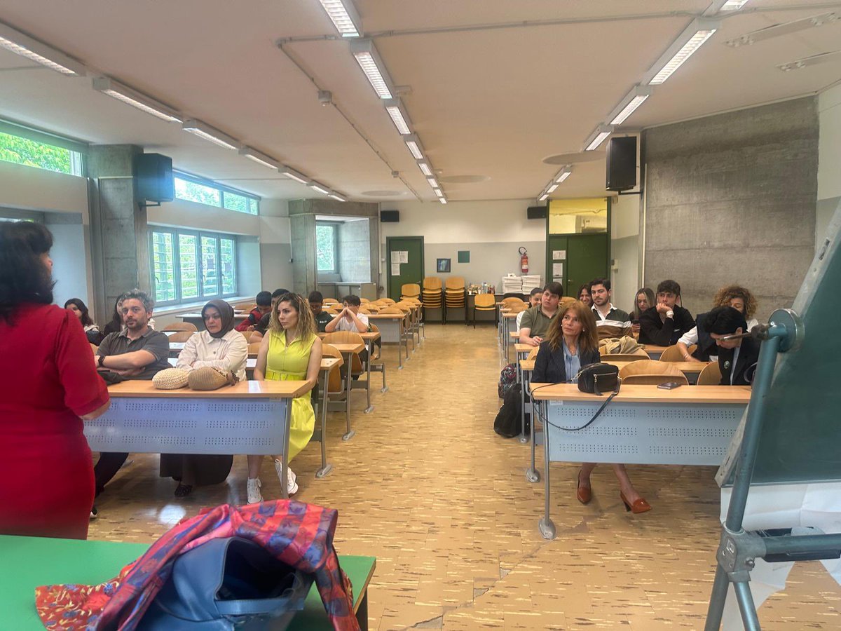 can_us_erasmus's tweet photo. 1st day of Italy LTT,

Within the scope of the EU Project named Erasmus+ 2022-1-TR01-KA210-00008397; 
*Alternative solutions to global environmental problems evaluated internationally.
*Group Discussions held on combating climate change. https://t.co/L65rZcGdsd
