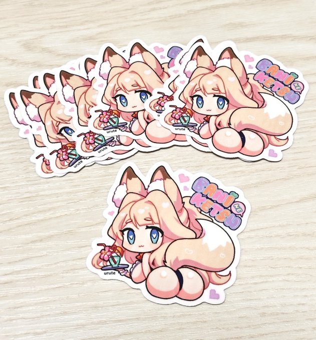 26日のコミティアの会場特典ステッカー届きました👯‍♀️
おけつぷりっ

新刊またはタペストリーの購入でお付けします! 