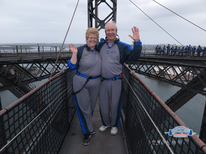 Experience the Unforgettable! On the very top of #Sydney Harbour Bridge #Australia @bridgeclimb #bridgeclimb bridgeclimb.com #BridgeClimb