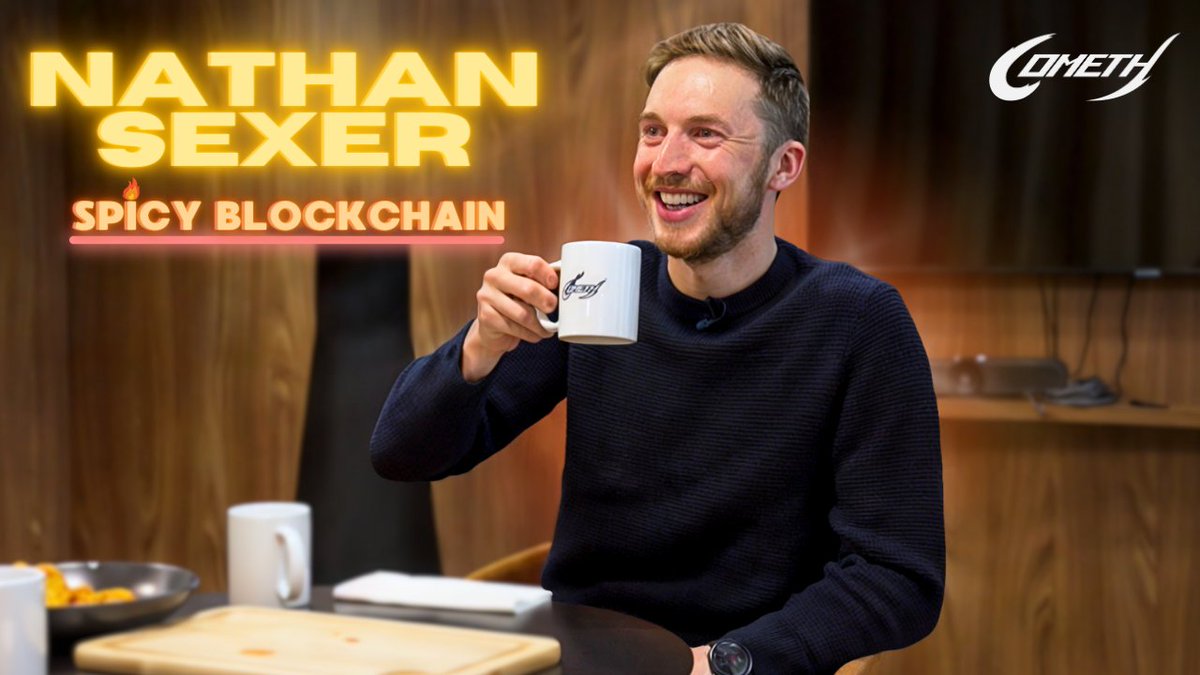 New episode of Spicy Blockchain🌶 with <a href="/NathanSexer/">Nathan Sexer</a> ! In this episode, <a href="/jdetychey/">Jerome de Tychey 🦇🔊</a> looks back on Nathan's journey, from his entrepreneurial experiences, to his work for <a href="/EFDevcon/">Devcon 8 | Mumbai, India 🇮🇳</a> and <a href="/EthCCweek/">EthCCweek 2026 👀</a>. All this with hot sauces ! 🔥
🇫🇷 Full video : youtube.com/watch?v=3IwBjj…