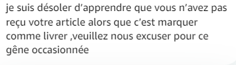 Franchement <a href="/amazon/">Amazon</a> si vous embauchez en 100% télétravail pour être conseiller du SAV via Tchat, je postule ! Ca ferait un peu plus sérieux d'avoir des conseillers qui ne font pas de fautes si obvious :/