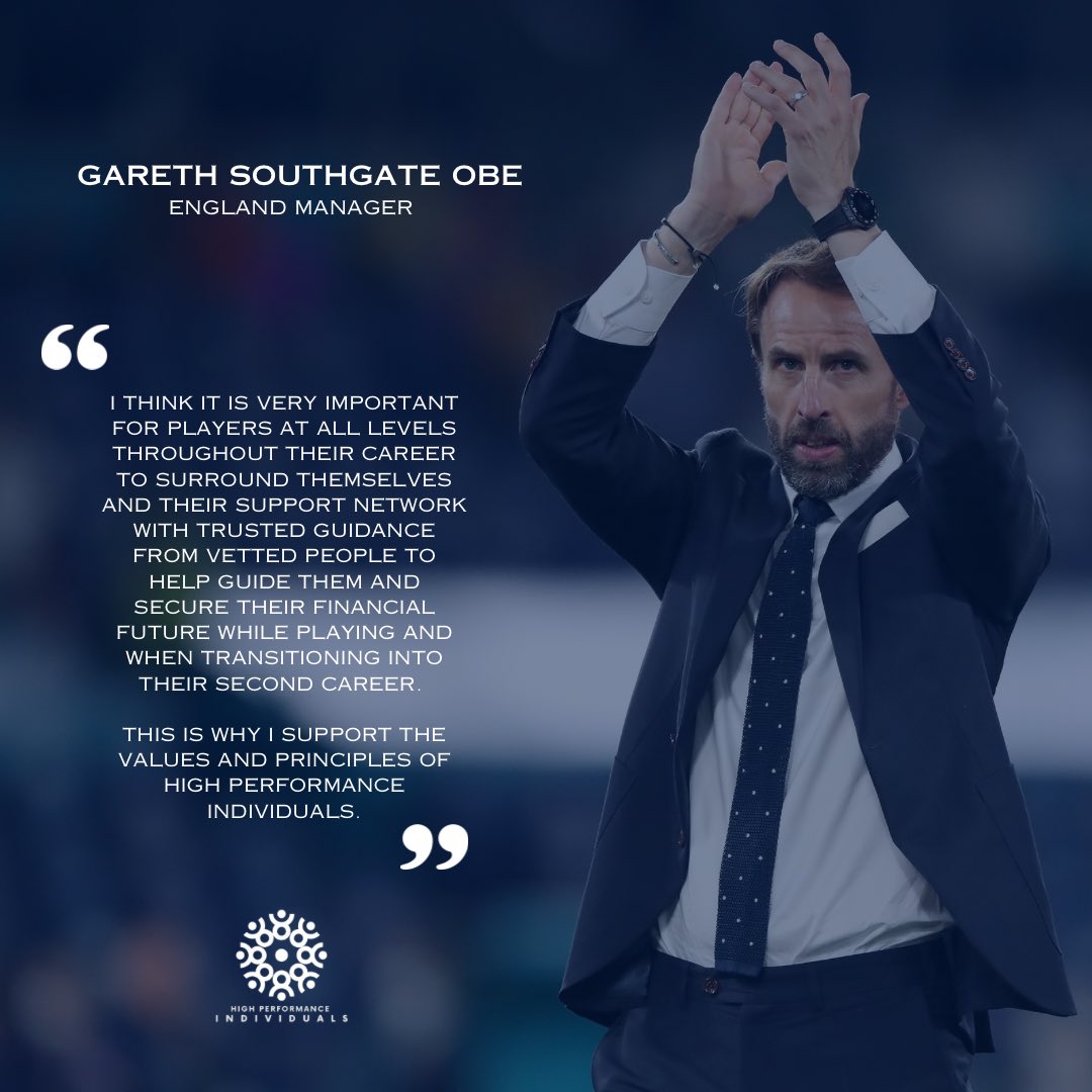 HPIndividuals's tweet image. England Manager, Gareth Southgate comments on High Performance Individuals. 

Thank you for your support, Gareth! 🙏
#HPIndividuals 
Click here to find out more - highperformanceindividuals.co.uk