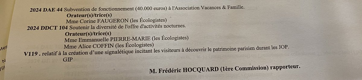 C’est parti pour plusieurs jours de #conseildeParis . Où je défendrai plusieurs délibérations de soutien au tourisme durable et social mais aussi à la vie nocturne.