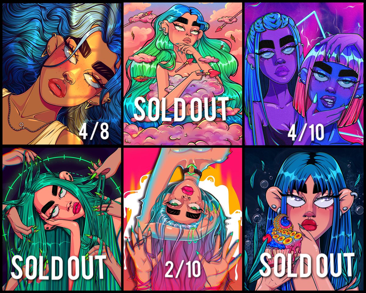 GM my creative hearts!🤍

Happy #TEZOSTUESDAY ✨

▫️“It’s a lucky day” 4/8 - 15 Tez

▫️“Feel the love”- secondary market - 35 Tez

▫️“Sisters” 4/10 - 15 Tez

▫️“Personal boundaries”- secondary market - 15 Tez

▫️“Upside Down” 2/10 - 15 Tez

▫️“Fantasy”- secondary market - 25 Tez