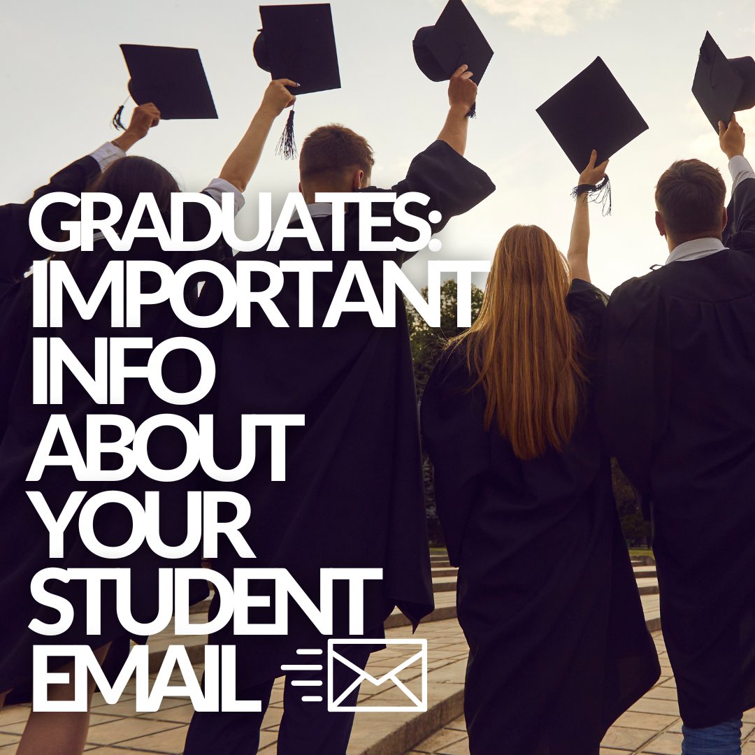 Are you a @tcddublin student who is graduating? Then please be aware of some important information regarding your student email. 

👉 tcd.ie/itservices/new…