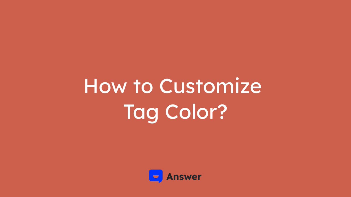 AnswerDev's tweet image. 🎨 Let's make this #Tuesday colorful.
🧑🎨 Admins, time to decorate your #ApacheAnswer community with a bit of color fun.
🫣Follow the tutorials to customize background color of the tags for vibrant browsing experience.
#OpenSource #CommunityEngagement #CommunityBuilding #Colorful