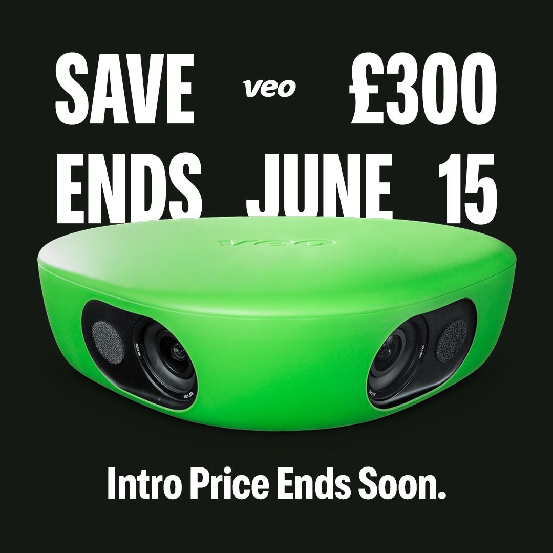 𝗔𝗖𝗧 𝗡𝗢𝗪 𝗔𝗡𝗗 𝗦𝗔𝗩𝗘 𝗕𝗜𝗚 🔒 Lock in your savings: Save £300 on Veo Cam 3 💰 Plus, enjoy up to 15% off on 2-year subscriptions compared to 1-year. Don't miss out on this exclusive offer! Upgrade your game with Veo today. ⬇️ get.veo.co/intro/cambridg…