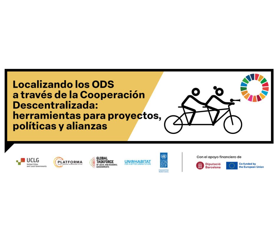 📢Domingo es el último día para inscribirse en nuestro curso online moderado sobre cooperación descentralizada y los ODS, en ING, FRA y ESP, con @Platforma4Dev Candidate aquí: t.ly/ymAFJ Para descubrir sus materiales y debates que promueven los ODS a través de la CD