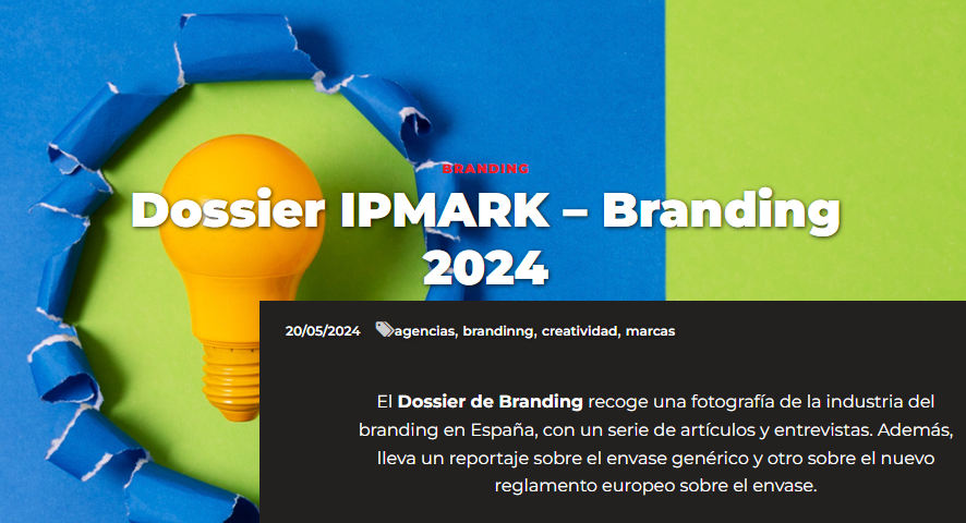 AebrandORG's tweet photo. 📢 Dossier @IPMARK #Branding 2024 ▶️ una fotografía de la industria en España con artículos y entrevistas👉Paco Adín, Enric Batlle, Almudena Clemente, Iván Díaz, Pilar Domínguez, Aleix Gabarre, Jordi Mateu, Marc Morillas y Cristina Vicedo, entre otros https://t.co/stFzxBUIT1 https://t.co/QyJOkqoyeI