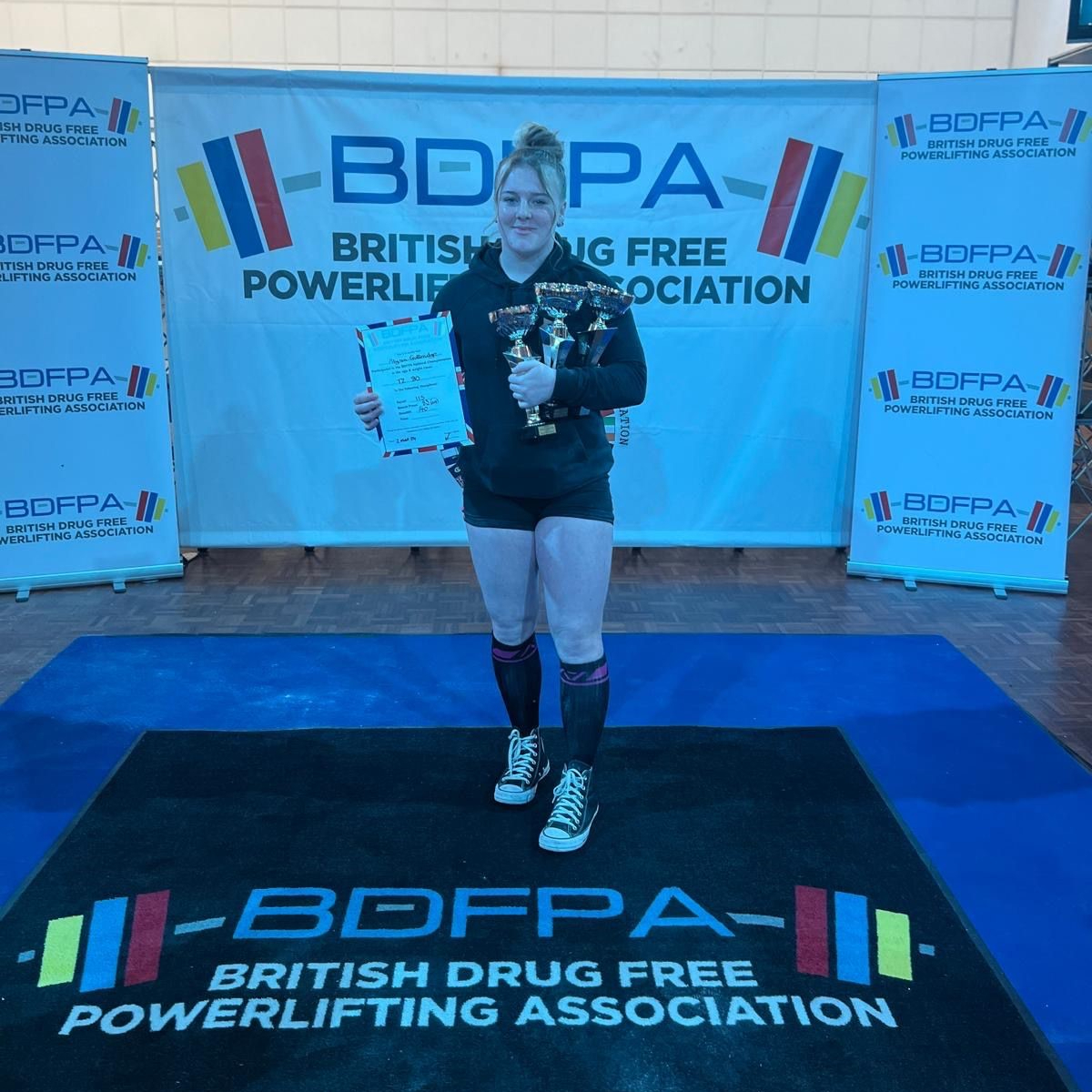 Alysia sets new Powerlifting World Record 🌎 🏅 and qualifies for the World Championships! Huge congratulations! 👏 we'll be cheering you on in the World Championships on 31st May in Amsterdam! 🌟 Read more camre.ac.uk/cambridge-regi… #WeAreCRC #PowerLifting #WorldChampionships