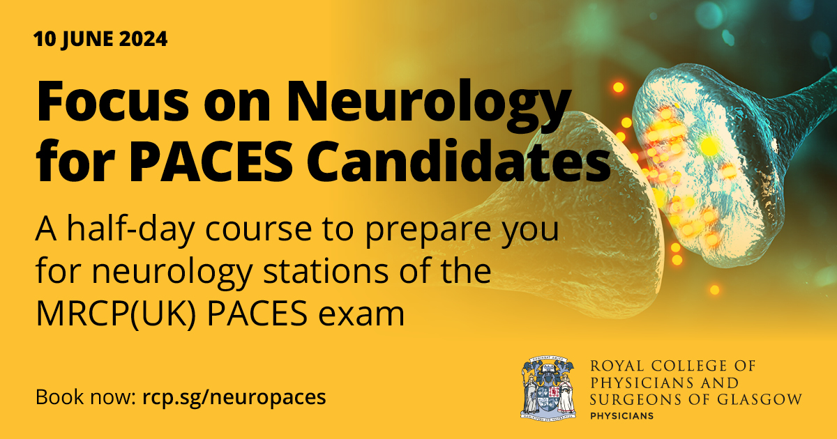 There are a few places remaining on next month’s course to help you prepare to sit the @MRCPUK PACES exam. This will include practical exam stations, mirroring stations 2,3 and 5 of the PACES exam. Book now at: ow.ly/Tc2U50ROpRS