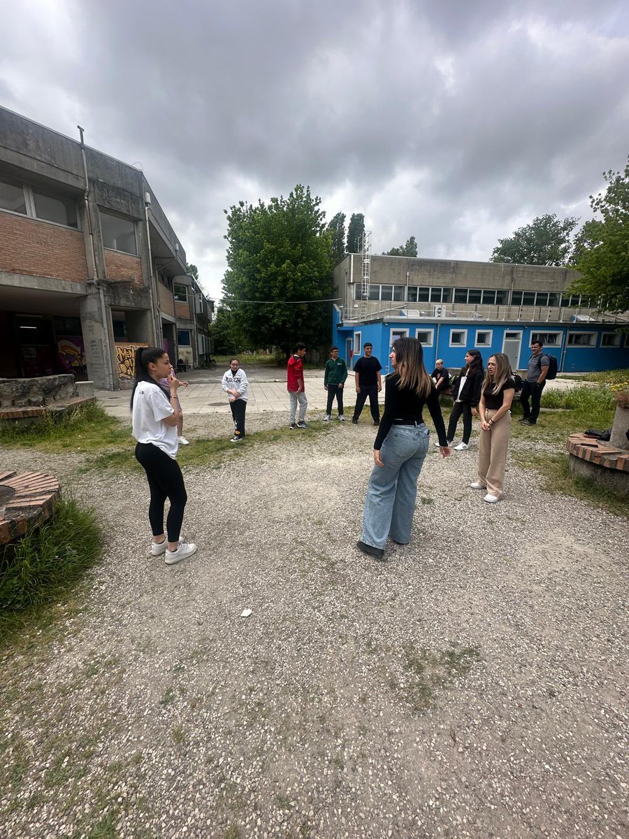 can_us_erasmus's tweet photo. 1st day of Italy LTT,

Within the scope of the EU Project named Erasmus+ 2022-1-TR01-KA210-00008397; 
*Ice-breaking activites were done. https://t.co/dLKQG5F2eJ