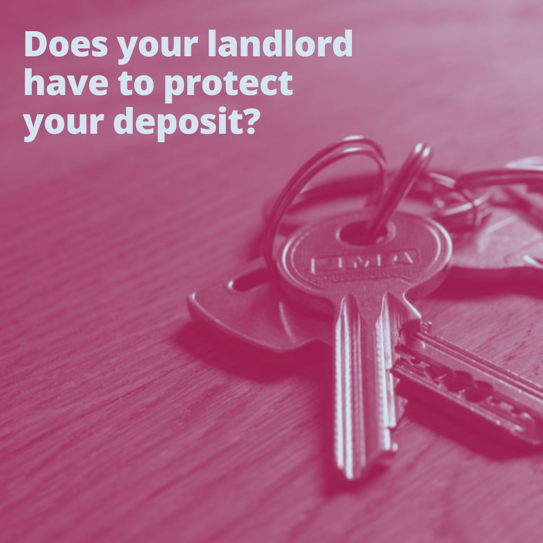 🔑 Before renting your home, you might have to pay a deposit. 

It’s important you know if your landlord has to protect your deposit and put it into a deposit protection scheme.

We can help you understand ⤵️
bit.ly/3UIr0FC

#CitizensAdvice
#SouthGlos