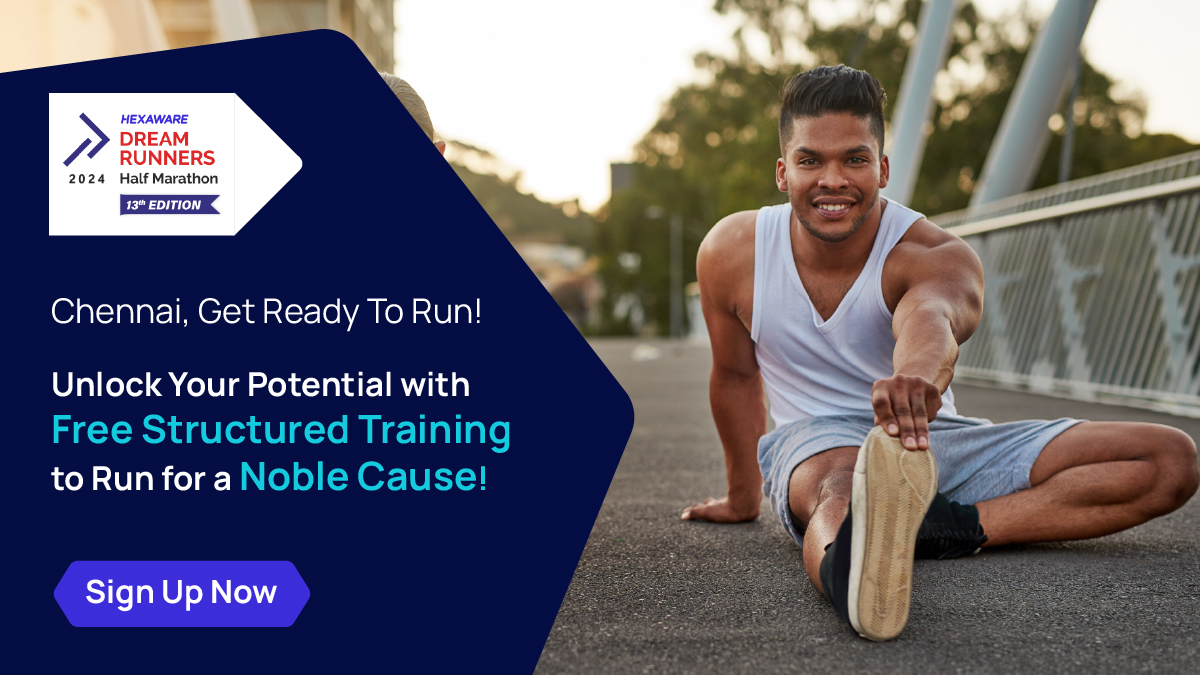 Chennai, lace up for Hexaware DRHM 2024! Run for Freedom Trust, PCVC, and Vijay Human Services with free structured training. Sign up now: bit.ly/drmtrng
Register here: bit.ly/drmrunr
#HexaLife #HalfMarathon #RunForACause #DRHM2024