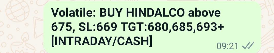 t.me/stockfunda/470…

#HINDALCO #INTRADAY #intradaytrading #TargetHit #IntradayTarget #daytrading #tradingtips #profitabletrading