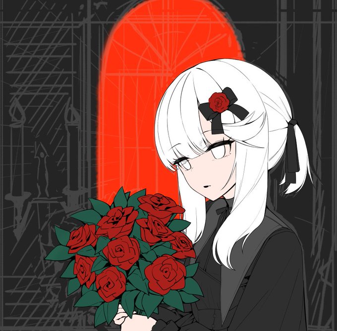 「red rose solo」 illustration images(Latest)