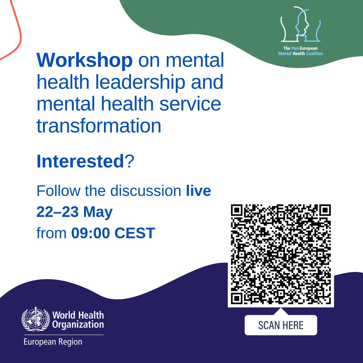 Strong mental health systems require skilled leaders, smart investment, and continuous care. We are exploring how to do all this and more at our #MentalHealth Coalition workshop on 22-23 May. Watch from 9:00 CEST 🎥 bit.ly/4atf5Bm