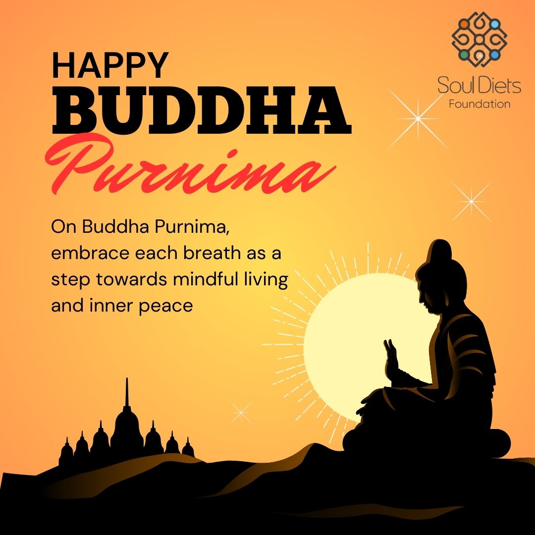 Souldiets's tweet photo. As the full moon rises, we embark on a journey of inner illumination, guided by the teachings of Buddha. In this tranquil eve of Purnima, may peace and mindfulness reign supreme.
#souldiets #MindfulLiving #buddhapurnima #peaceful https://t.co/8h9uNOX7U2