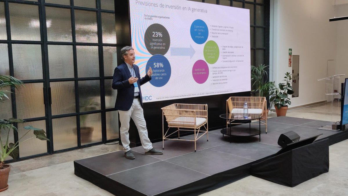 Ignacio Cobisa: “La #ciberseguridad en la nube sigue siendo una prioridad para las organizaciones, ya que el panorama de los #ciberataques cambia constantemente”. #Cloud24IDCFoundry #Cloudcomputing @IDCSpain