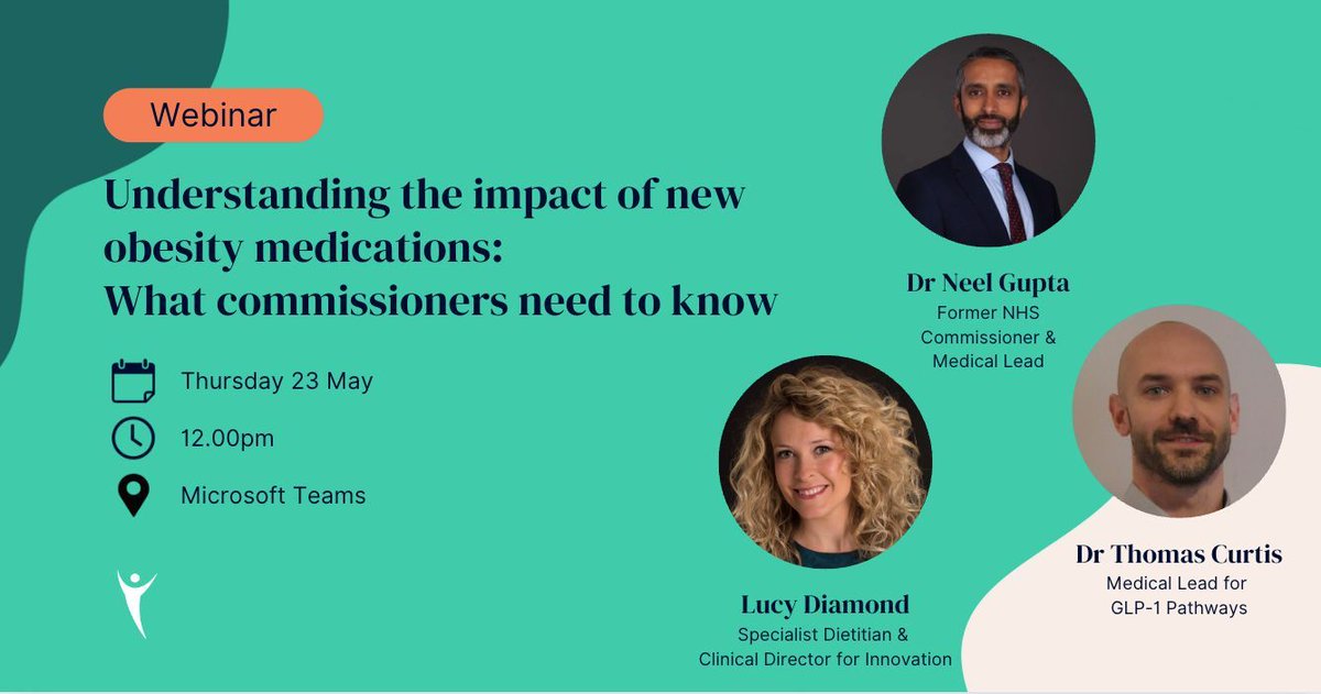 Only 2 days until Oviva's free webinar! Our speakers will discuss exciting advancements in medicated weight management, particularly the latest medication on the horizon, Tirzepatide. Sign up now: buff.ly/4anH6u2 ⬅️