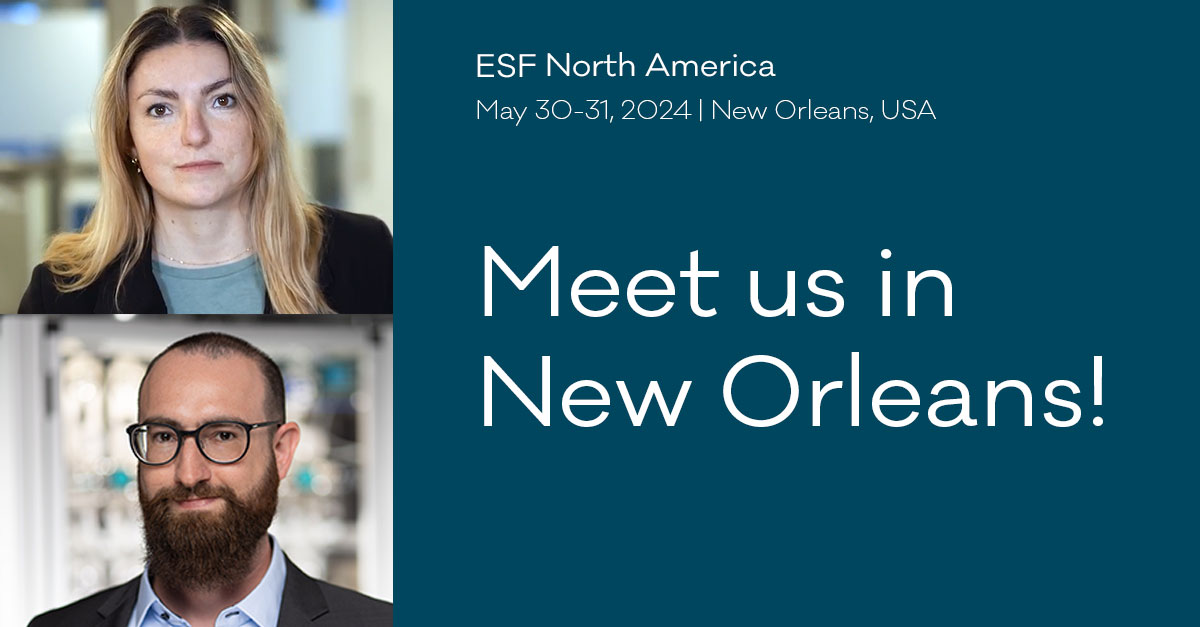 You want to know more about how we can support you with high throughput technology in the field of #biorenewables or sustainable fuels and chemicals? Feel free to set up a meeting with Charlotte Fritsch and Benjamin Mutz at the #ESFNorthAmerica: lnkd.in/eE4nFwZg