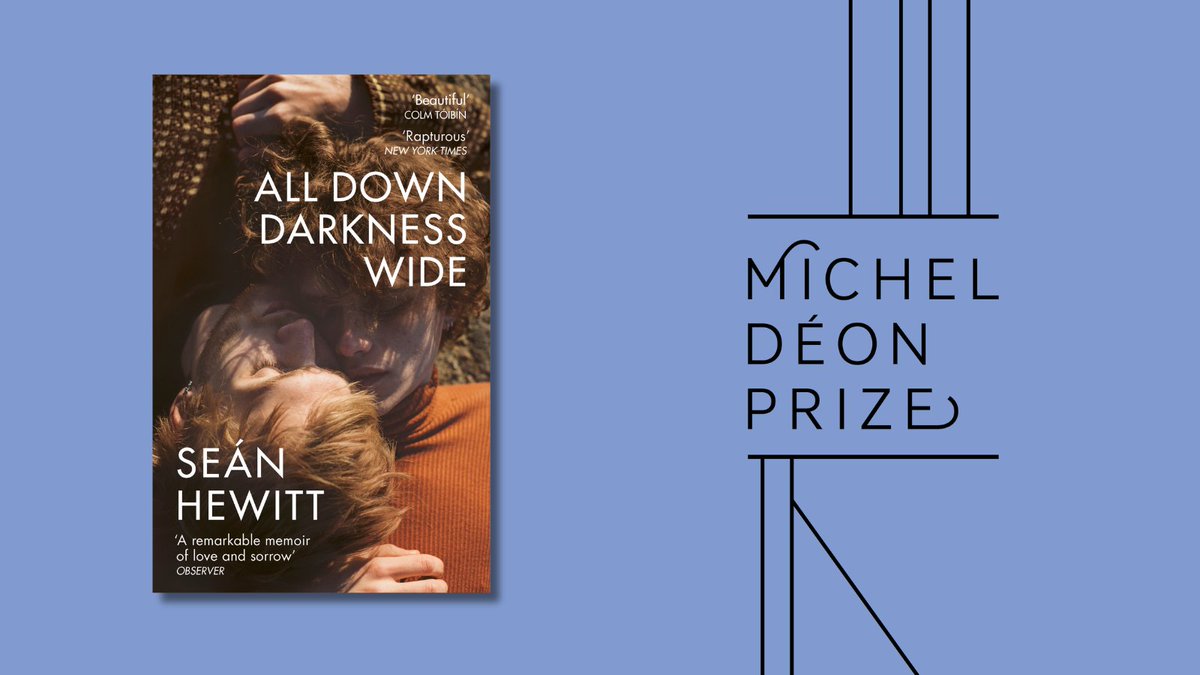 'All Down Darkness Wide' by Seán Hewitt @seanehewittt, published by Penguin Random House @penguinrandom is one of the six shortlisted books for the 2024 #MichelDéonPrize for non-fiction. Learn more: bit.ly/4g0r4+ Supported by @dfatirl.