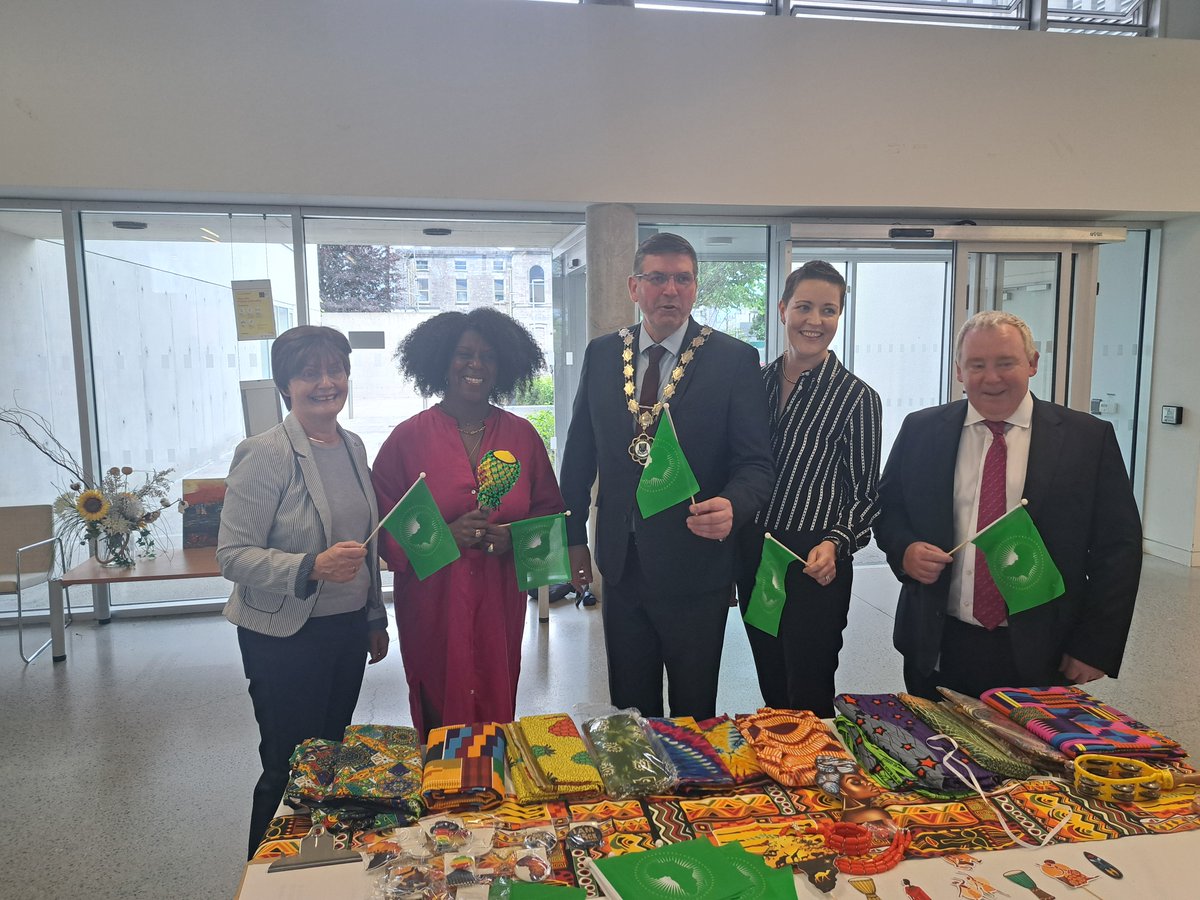 📌 Details of this year's #AfricaDay were unveiled at a special reception in Áras an Chontae last night. 👏 The event was launched by the Cathaoirleach of #Roscommon County Council, Cllr. John Keogh. #Culture #Diversity #Inclusion #Celebration