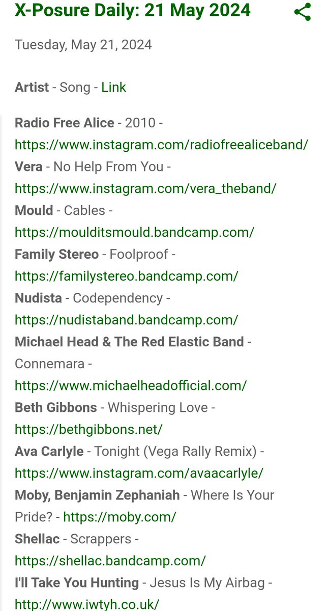 Pop.Fiction (@popfictionpeerr) on Twitter photo Thanks as ever <a href="/JohnKennedy/">John Kennedy</a> for the plays of <a href="/nudistaband/">nudista</a> and I Will Take You Hunting on <a href="/RadioX/">Radio X</a> this morning. 👍 <a href="/LNFGlasgow/">LastNightFromGlasgow</a> <a href="/Sadclubrecords/">Sad Club Records</a> <a href="/steve_lamacq/">Steve Lamacq</a> <a href="/huwstephens/">Huw Stephens</a> <a href="/gidcoe/">Gideon Coe</a> @MickeyUndertone Thanks as ever <a href="/JohnKennedy/">John Kennedy</a> for the plays of <a href="/nudistaband/">nudista</a> and I Will Take You Hunting on <a href="/RadioX/">Radio X</a> this morning. 👍 <a href="/LNFGlasgow/">LastNightFromGlasgow</a> <a href="/Sadclubrecords/">Sad Club Records</a> <a href="/steve_lamacq/">Steve Lamacq</a> <a href="/huwstephens/">Huw Stephens</a> <a href="/gidcoe/">Gideon Coe</a> @MickeyUndertone