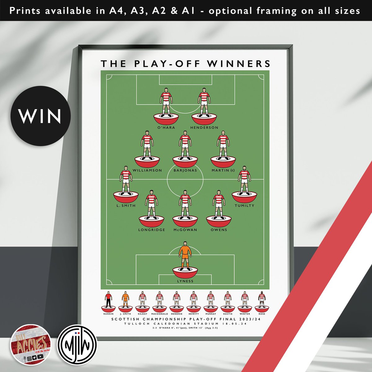 Only Accies (@oaccies) on Twitter photo 🚨 𝗪𝗶𝗻 𝗔𝗻 𝗔𝗰𝗰𝗶𝗲𝘀 𝗣𝗹𝗮𝘆-𝗢𝗳𝗳 𝗣𝗿𝗶𝗻𝘁 🚨
We have partnered up with <a href="/matthewjiwood/">matthew j i wood design</a> to give away a print from this weekends promotion! 🆙
To enter:
📲 Follow us & <a href="/matthewjiwood/">matthew j i wood design</a>
🔄 Retweet this post
(Winner to be announced in the next few days) 🚨 𝗪𝗶𝗻 𝗔𝗻 𝗔𝗰𝗰𝗶𝗲𝘀 𝗣𝗹𝗮𝘆-𝗢𝗳𝗳 𝗣𝗿𝗶𝗻𝘁 🚨
We have partnered up with <a href="/matthewjiwood/">matthew j i wood design</a> to give away a print from this weekends promotion! 🆙
To enter:
📲 Follow us & <a href="/matthewjiwood/">matthew j i wood design</a>
🔄 Retweet this post
(Winner to be announced in the next few days)